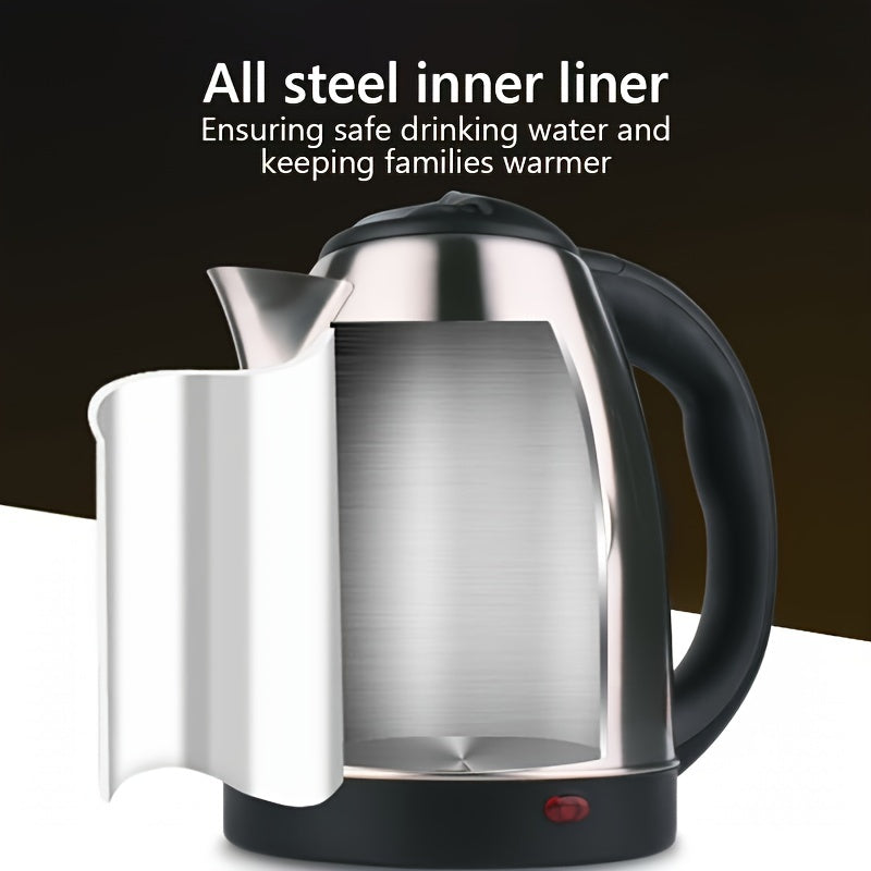 Premium Quality 2.0L Stainless Steel Electric Kettle – Fast Boil, Durable, and Efficient